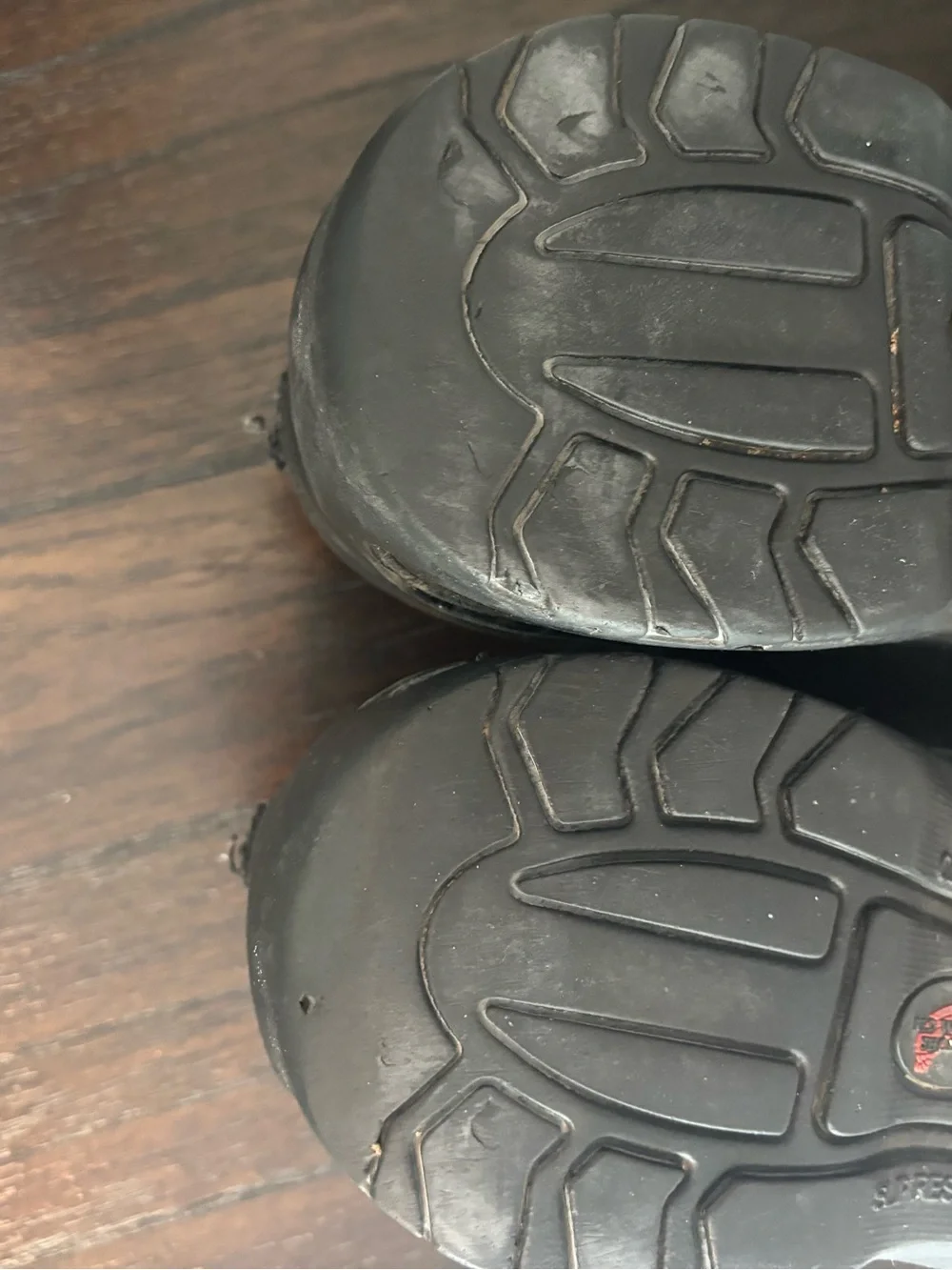 Red Wing 8700 Black Leather Slip On Work Shoes Mens 12 E2 Wide